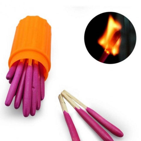 Survival Kit Waterproof Portable Head Matches